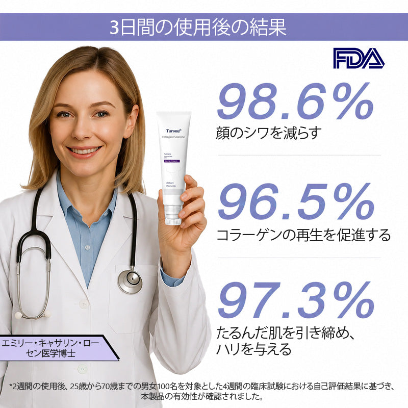 🛡️公式ブランドストア | Turonu® シワ改善＆リフティングローラークリーム 🧴 最短3日でなめらかな肌に