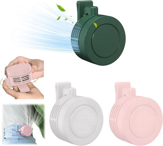 ✨✨Tragbarer, leiser, ansteckbarer Mini-Ventilator ohne Flügel🔥
