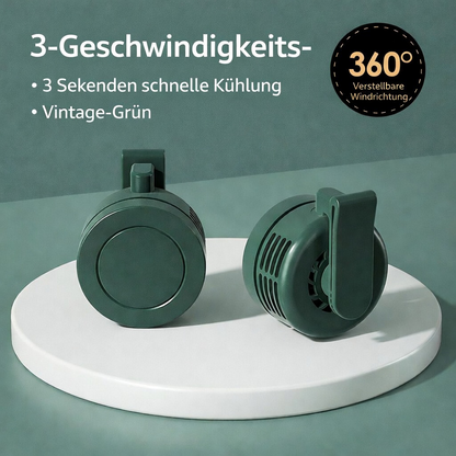 ✨✨Tragbarer, leiser, ansteckbarer Mini-Ventilator ohne Flügel🔥