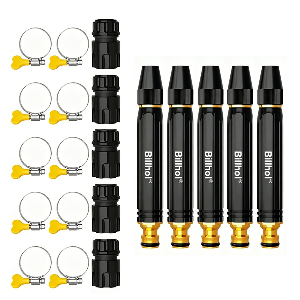 💥50％オフ — 本日最終日丨Billhol® 🏆家庭用高圧洗車ウォーターガン。植物や野菜への水やり、洗車に欠かせないアイテムです。👍💦